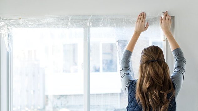 How to insulate windows to keep out the cold.