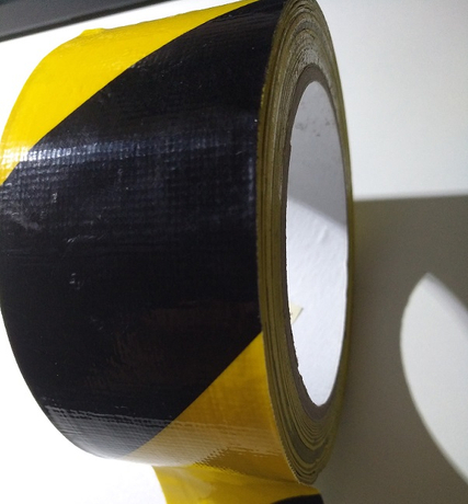 PVC Cloth Warning Tape for Floor Demarcation Use