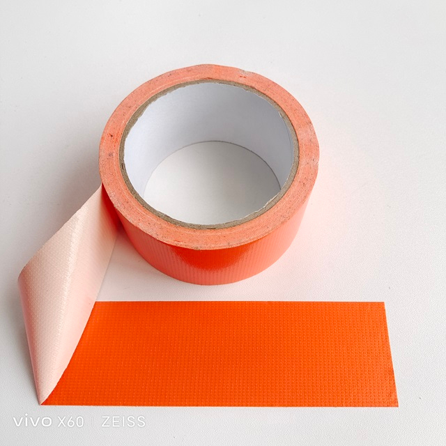 Cloth Duct Tape 50 Mesh in Orange Colour